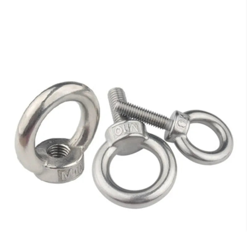 Eye Bolt eye nut 304 Stainless Steel Marine Lifting Eye Screws - Image 5