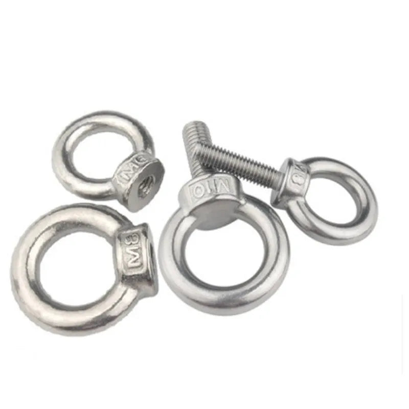 Eye Bolt eye nut 304 Stainless Steel Marine Lifting Eye Screws - Image 3