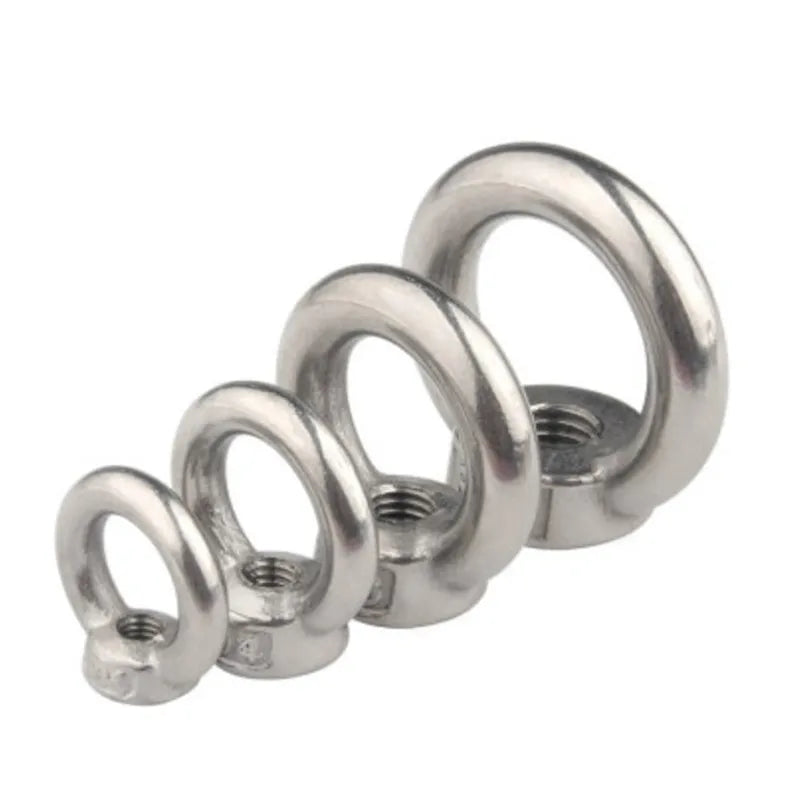 Eye Bolt eye nut 304 Stainless Steel Marine Lifting Eye Screws - Image 2