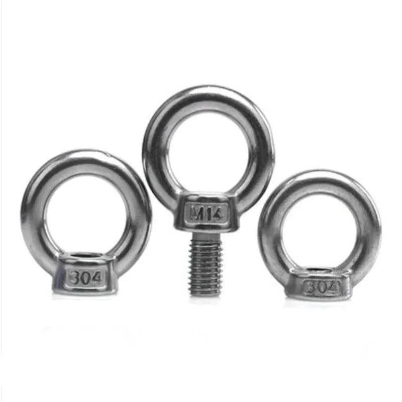 Eye Bolt eye nut 304 Stainless Steel Marine Lifting Eye Screws